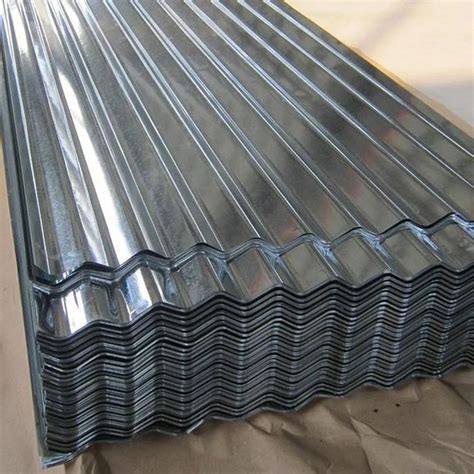 thin corrugated metal sheets